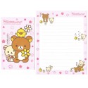 Kit 2 Conjuntos de Papel de Carta Importado Rilakkuma R&S - San-X