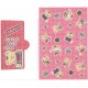 Ano 1988. Conjunto de Papel de Carta Vintage Pokopon’s Diary Sanrio