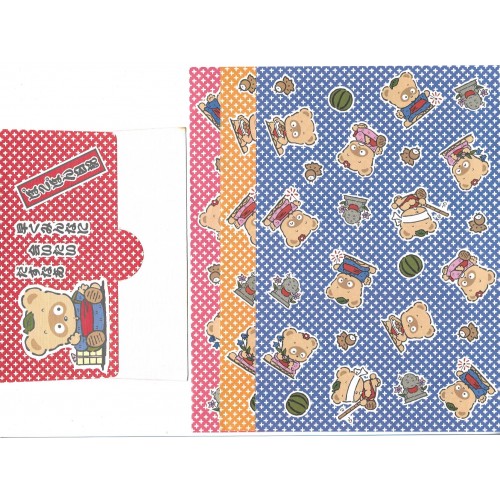 Ano 1988. Conjunto de Papel de Carta Vintage Pokopon’s Diary Sanrio