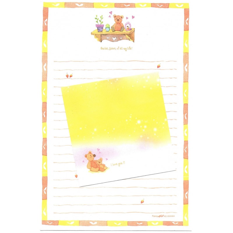 Conjunto de Papel de Carta Importado Fancy 4 You