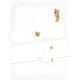 Conjunto de Papel de Carta Importado Teddy Bear Imagin Castle