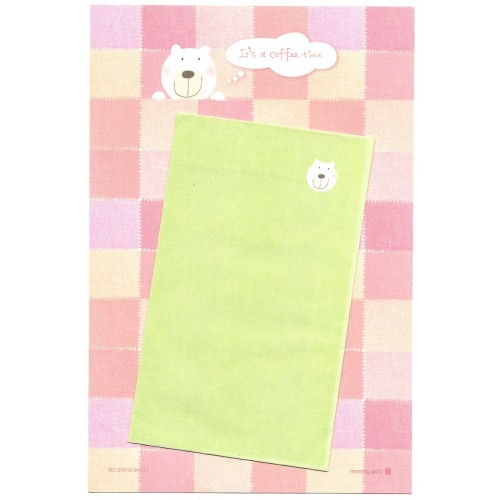 Conjunto de Papel de Carta Importado Heart to Heart - Morning Glory