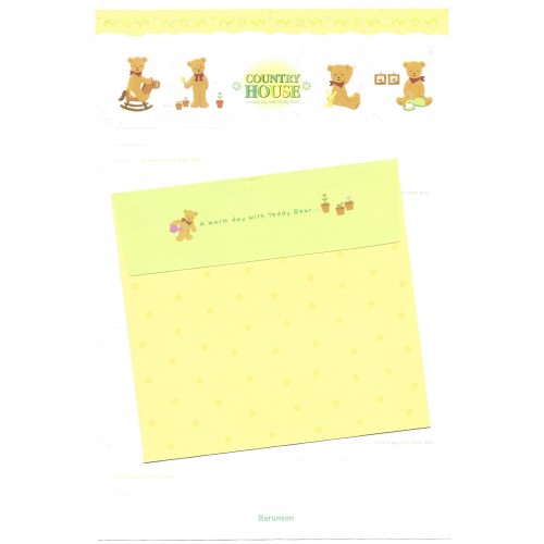 Conjunto de Papel de Carta Importado Country House CVD Barunson