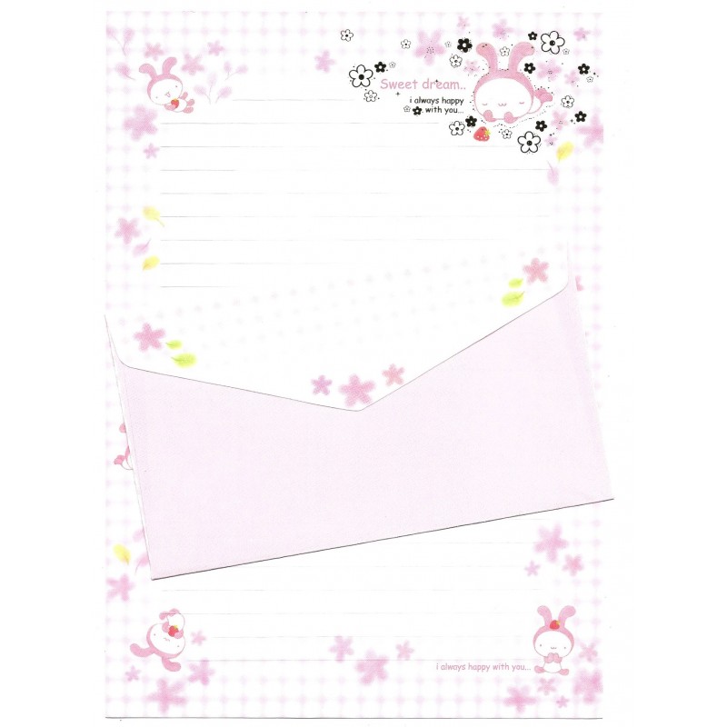 Conjunto de Papel de Carta Importado Sweet Dream CRS Barunson