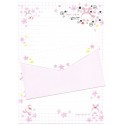 Conjunto de Papel de Carta Importado Sweet Dream CRS Barunson