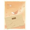 Conjunto de Papel de Carta Importado Haroo TEX2 Barunson