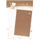 Conjunto de Papel de Carta Importado Lucky Bear CMA - Morning Glory