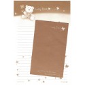 Conjunto de Papel de Carta Importado Lucky Bear CMA - Morning Glory