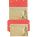 Papel de Carta - Envelope Importado Lucky Bear CMA - Morning Glory