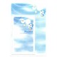 Conjunto de Papel de Carta Importado Blue Bear Beautiful Morning Glory