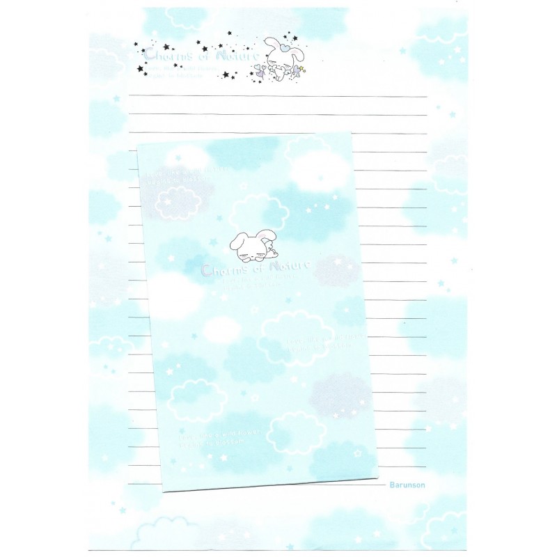 Conjunto de Papel de Carta Importado Sleeping Co. CN CAZ Barunson