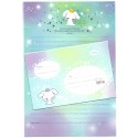 Conjunto de Papel de Carta Importado Sleeping Co. V&L Barunson