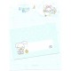 Conjunto de Papel de Carta Importado Sleeping Co. Bubbles Barunson