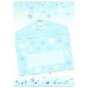 Conjunto de Papel de Carta Importado Sleeping Co. Stars Barunson