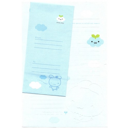 Conjunto de Papel de Carta Importado Azzumarisang CAZ