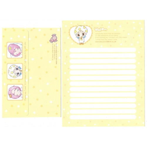 Conjunto de Papel de Carta Importado Valen CAM MrK