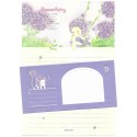 Conjunto de Papel de Carta Importado Flower Fairy Barunson