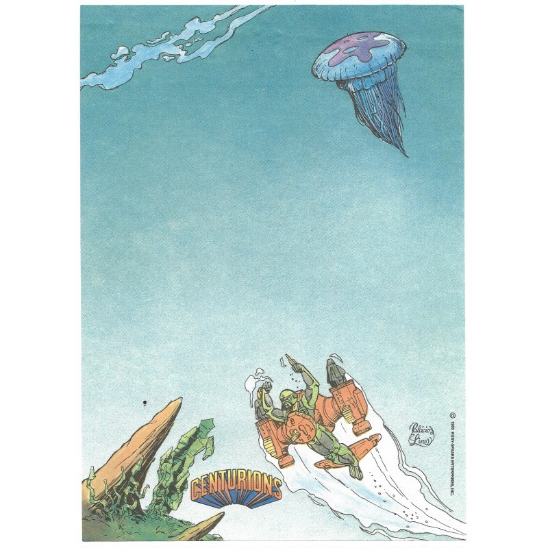 Papel de Carta Coleção Palacio's Line Centurions III