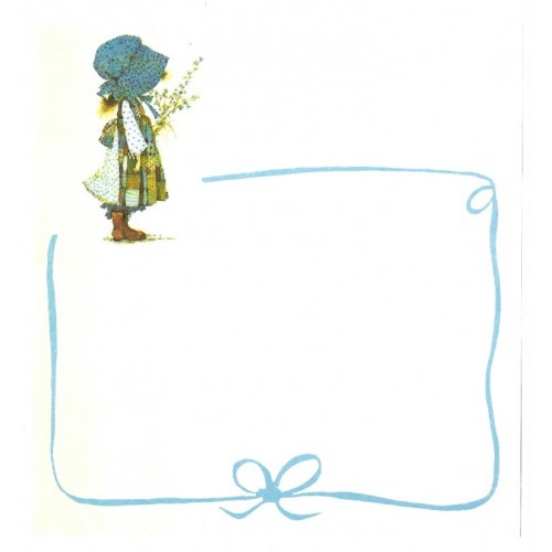 Papel de Carta Antigo Holly Hobbie