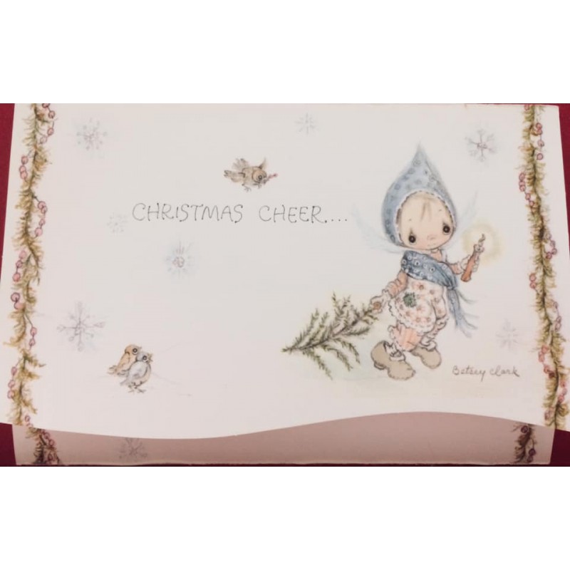 Postalete Antigo Importado Betsey Clark Hmk Christmas