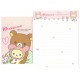 Kit 4 Conjuntos de Papel de Carta Rilakkuma HH - San-X