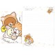 Kit 4 Conjuntos de Papel de Carta Rilakkuma Relax - San-X