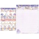 Kit 4 Conjuntos de Papel de Carta Sentimental Circus SASAYAKI SanX