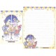 Kit 4 Conjuntos de Papel de Carta Sentimental Circus NANAIRO SanX