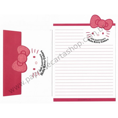 Ano 2009. Kit 5 Conjuntos Hello Kitty Colors 35th Anniversary Sanrio