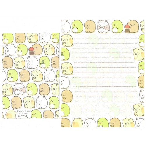 Conjunto de Papel de Carta Sumikko Gurashi 4 SAN-X