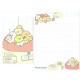 Conjunto de Papel de Carta Sumikko Gurashi 11 SAN-X