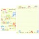 Conjunto de Papel de Carta Sumikko Gurashi 12 SAN-X