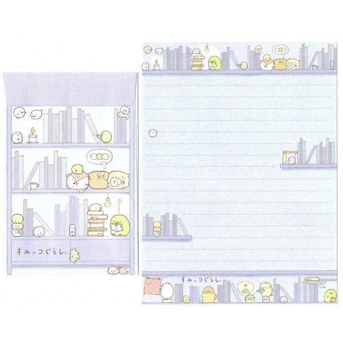 Conjunto de Papel de Carta Sumikko Gurashi 15 SAN-X