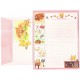 Conjunto de Papel de Carta Importado Neko no Panya 2 San-X