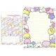 Conjunto de Papel de Carta Mamegoma PUPU1 SAN-X