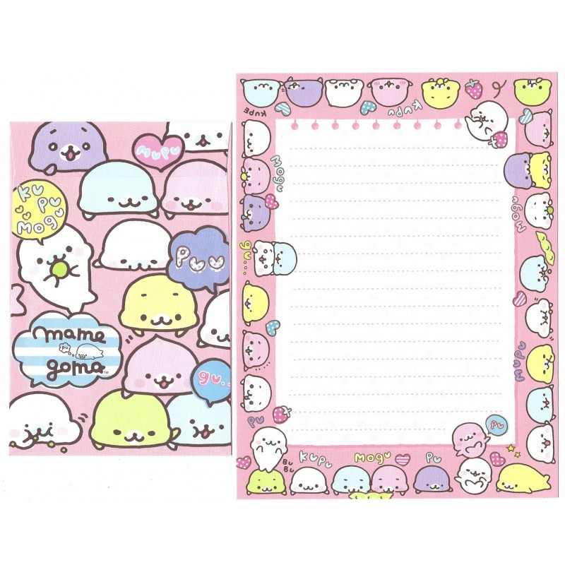 Conjunto de Papel de Carta Mamegoma PUPU2 SAN-X