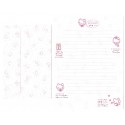 Conjunto de Papel de Carta Importado Pink - San-X