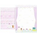 Conjunto de Papel de Carta Importado Colorful - San-X