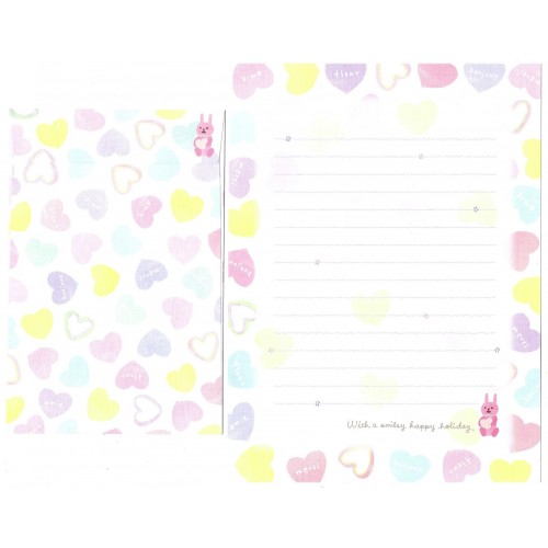 Conjunto de Papel de Carta Importado Fleur - San-X