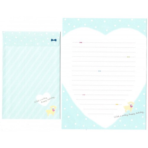 Conjunto de Papel de Carta Importado Smiley - San-X