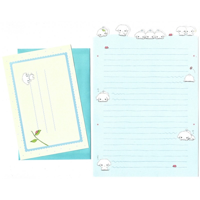 Conjunto de Papel de Carta Importado Shiro Petto DC - San-X