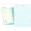 Conjunto de Papel de Carta Importado Shiro Petto DC - San-X