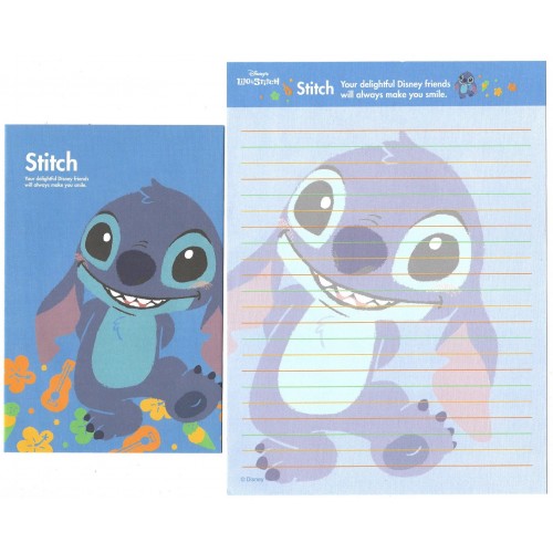 Kit 3 Conjuntos de Papéis de Carta Disney Lilo & Stitch