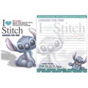 Kit 2 Conjuntos de Papel de Carta Disney I Love Stitch