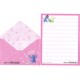 Kit 2 Conjuntos de Papéis de Carta Disney Best of Stitch Kamio