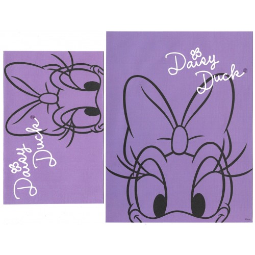 Kit 2 Conjuntos de Papel de Carta Disney Daisy Duck PURPLE