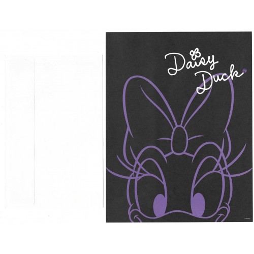 Kit 2 Conjuntos de Papel de Carta Disney Daisy Duck PURPLE