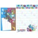 Conjunto de Papel de Carta Disney/Pixar Monsters University WSS