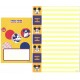 Conjunto de Papel de Carta Disney Mickey Mouse & Minnie Mouse