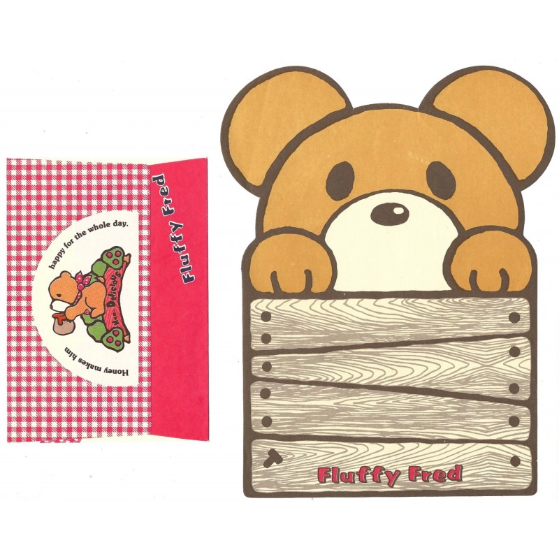 Conjunto de Papel de Carta Antigo Fluffy Fred (CBG)